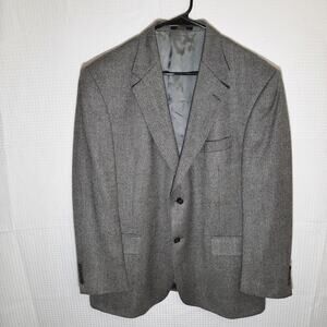 Houndstooth Gray Men's Blazer By Hart Schaffner Marx